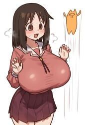 chiyo_chichi, osaka_ayumu_kasuga, azumanga_daiou, youngmanisdown, big_boobs