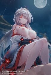acheron_(honkai:_star_rail), honkai:_star_rail, cocomiyart, 1boy, 1girl