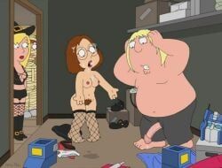 chris_griffin, connie_d'amico, meg_griffin, meg_griffin_(halloween_costume), family_guy