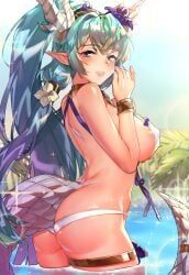 laias_(king's_raid), king's_raid, naso4, 1girls, aqua_nails
