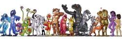 banjo_(banjo-kazooie), blue_(jurassic_world), chuck_(angry_birds), indoraptor, jewel_(rio)