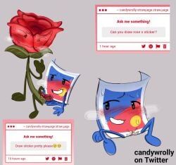 rose_(bfdie), sticker_(bfdie), battle_for_dream_island, battle_for_dream_island_again, battle_for_dream_island_elsewhere