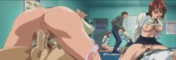 bank_teller, bible_black, bible_black_new_testament, shin_bible_black, 4boys