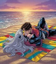 black_cat_(marvel), felicia_hardy, peter_parker, spider-man, marvel
