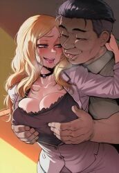 irina_jelavic, assassination_classroom, jazzifu, 1boy, 1girls