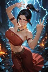 azula, avatar, honeywaifu, nsf, art