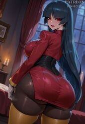 sabrina_(pokemon), pokemon, duxvector, 1girl, artist_name