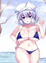 letty_whiterock, touhou, kujou_mikuru, 1girl, 1girls