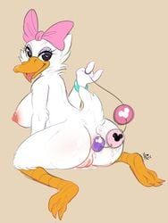 daisy_duck, disney, kipa, 1girls, anal