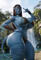 na'vi, neytiri, avatar, lewdstein, 1girl