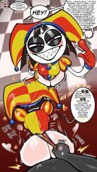 evil_pomni_(tadc), evil_pomni_(the_amazing_digital_circus), glitch_productions, the_amazing_digital_circus, tiddybaa_(artist)