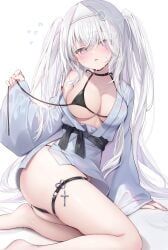 original, ame_usari, 1girl, bikini, bikini_bottom