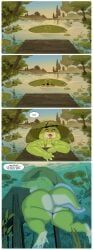 roly, 1girls, amphibian, anthro, big_breasts