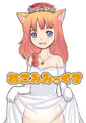 enokids, animal_ears, breasts, cat_ears, elbow_gloves