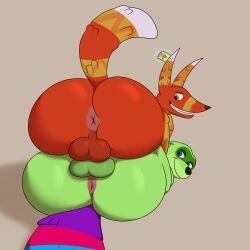 fudgehog, paulie_pretztail, pretztail, rareware, viva_pinata