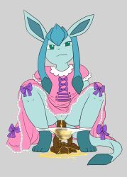 eeveelution, generation_4_pokemon, glaceon, pokemon_(species), nintendo