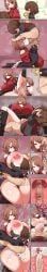chara, female_chara, flowey_the_flower, frisk, frisk_(underfell)