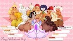 agent_jjajang_cookie, cannoli_cookie, carrot_cookie, cheesecake_cookie, choco_drizzle_cookie