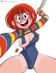 chucky, chucky_(cosplay), oc, olive_(kyubumlee), original_character