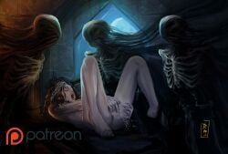 bellatrix_lestrange, dementor, harry_potter, patreon, rajdraw