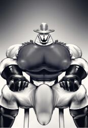 new_death, adventure_time, thickveins, 1boy, abs