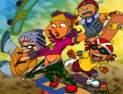 otto_rocket, regina_rocket, samuel_dullard, twister_rodriguez, klasky_csupo