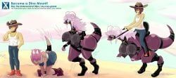 the_underworld, jobichie, anthro, big_breasts, bit_gag
