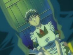 madoka_araki, discipline:record_of_a_crusade, 1girls, 2boys, ass