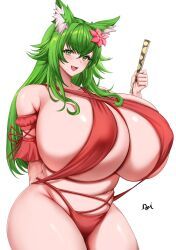 doinaka, :d, animal_ears, ass_visible_through_thighs, blush
