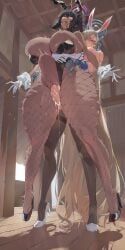 asuna_(blue_archive), asuna_(bunny)_(blue_archive), karin_(blue_archive), karin_(bunny)_(blue_archive), blue_archive