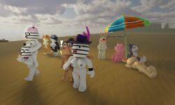 bunny_(piggy), katie_kirby_(piggy), kitty_(piggy), mousy_(piggy), penny_(piggy)