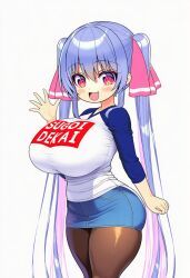 riko_(shuz), uzaki_hana, uzaki-chan_wa_asobitai!, shuz_(dodidu), :d_smile