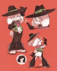 ralsei, ralsei_with_white_fur, susie_(deltarune), deltarune, deltarune_chapter_3