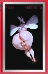 pokemon_(species), venomoth, pokemon, noctzurn, 1boy