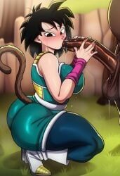 gine, dragon_ball, dragon_ball_super, dragon_ball_z, ahegao
