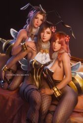 aerith_gainsborough, cissnei, tifa_lockhart, final_fantasy, final_fantasy_vii