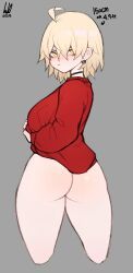 chris_(babo), babo, ginseng_(artist), ass, blonde_hair