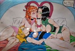 blossom_(powerpuff_girls), bubbles_(powerpuff_girls), buttercup_(powerpuff_girls), powerpuff_girls, artist_request