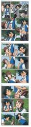 ash_ketchum, hikari_yagami, satoshi_(pokemon), yagami_hikari, digimon