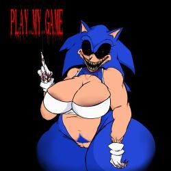 2011x, sonic.exe, sonic.exe_(series), elpapudraw, big_ass