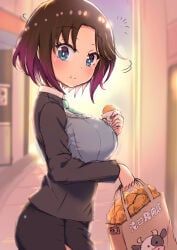elma_(dragon_maid), kobayashi-san_chi_no_maidragon, reiwa_rerere, 1girl, bag