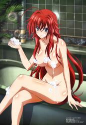 rias_gremory, high_school_dxd, megami_magazine, teshima_noriko, 1girls