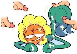 bob_the_angry_flower_(character), bob_the_angry_flower, itamigao, 5boys, after_sex