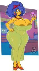 marge_simpson, the_simpsons, crazybunny4994, 1girls, ass