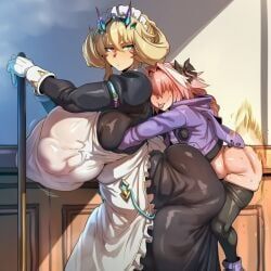 astolfo_(fate), barghest_(gawain)_(fate), fate/grand_order, fate_(series), manicmode