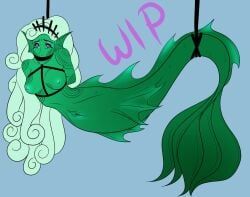 amphitrite, amphitrite_(lore_olympus), lore_olympus, webtoon, bondage
