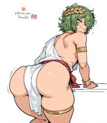 oc, thronart, 1boy, 1femboy, =_=