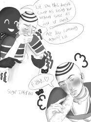 friar_errol_(date_everything), date_everything, cheese_stick, degradation, licking