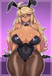 alma_armas, va-11_hall-a, sleepingslop, ahoge, blonde_hair