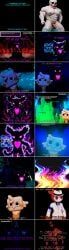 bbg_sans, bbg_sexy_sans, dearkhart_(radiations_halloween_hack), diddy, finn_(dandy's_world)